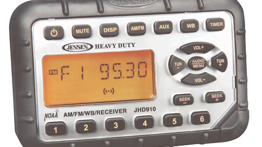 JENSEN® JHD910 Heavy Duty MINI Weatherproof AM/FM/WB Stereo From: ASA ...