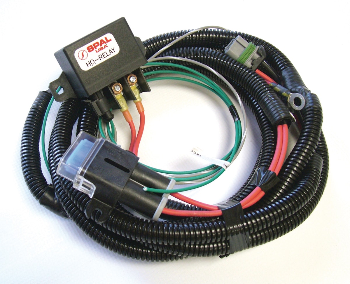 Heavy Duty Fan Relay Harness FRHHO From SPAL USA OEM OffHighway