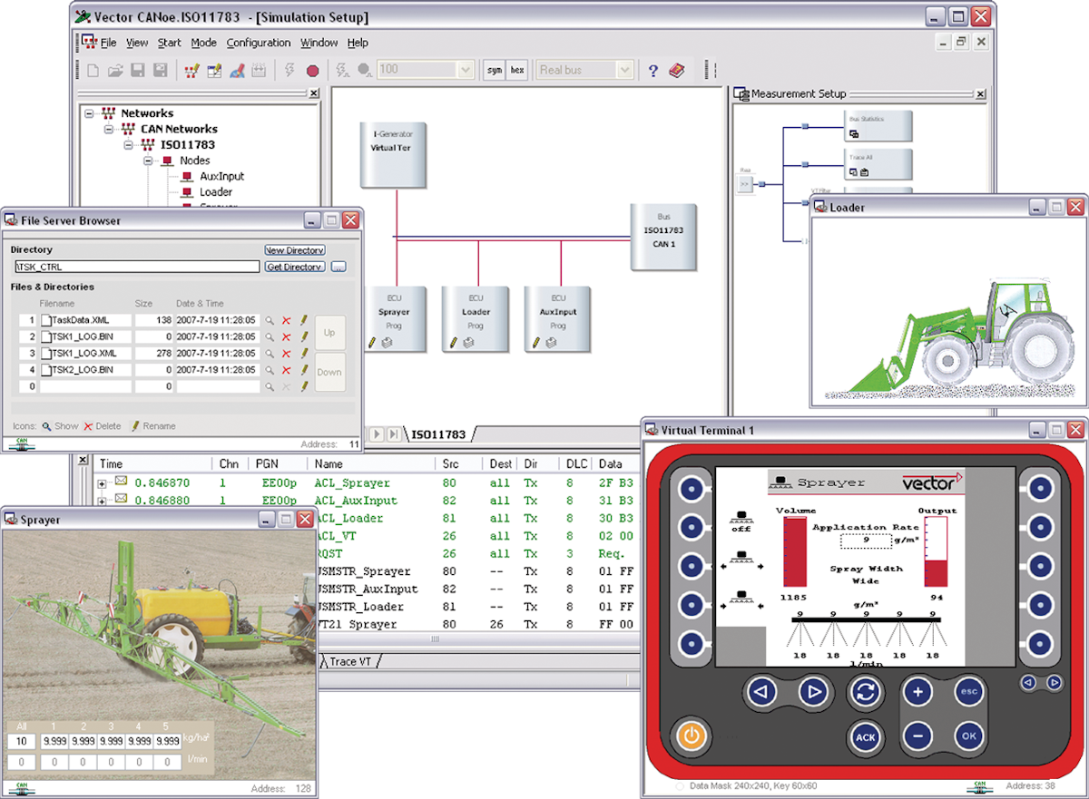 CANoe.ISO11783 From Vector CANtech,Inc. OEM OffHighway