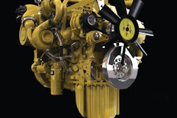 The previous Tier 4 Interim/Stage IIIB version of the Cat C7.1 ACERT engine.