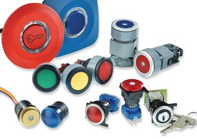 Aluminumlensesforpushbuttonsandindicatorsinseries0414566171and84switches 10058695