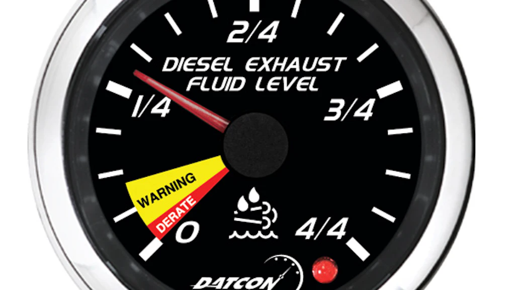 Diesel Def Meter Diesel Exhaust Fluid (DEF) Level Gauge From: CrossControl | OEM Off-Highway