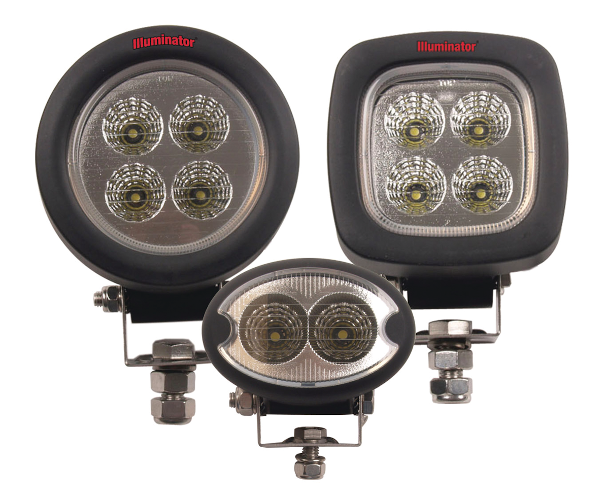 Illuminator SY2L and SY4L Series LED work lights From Superior Signals