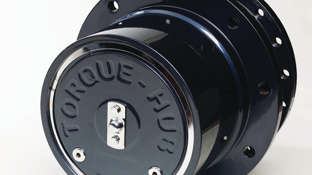 E01 TorqueHub electric drive From Oerlikon Fairfield OEM OffHighway