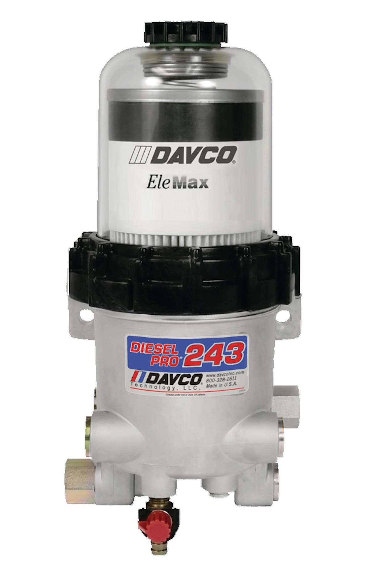 Diesel Pro 243 Fuel Filter/Water Separator/Fuel Heater From DAVCO