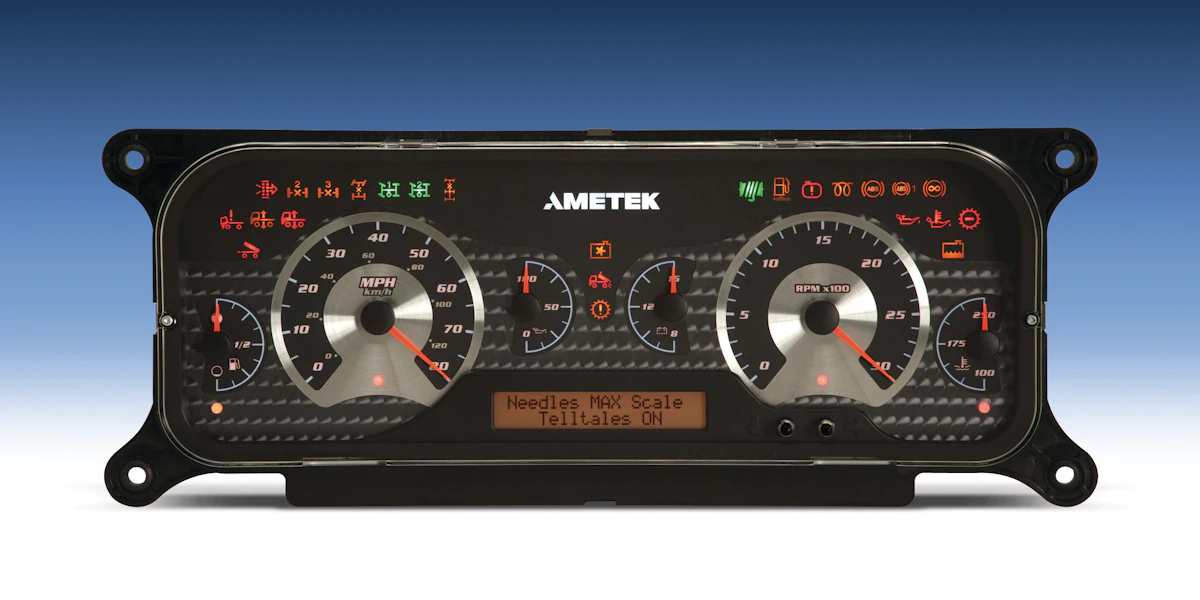 Display Unit Instrumentation Panel Universal Instrument Panel (UIP-S) From: AMETEK Vehicular ...