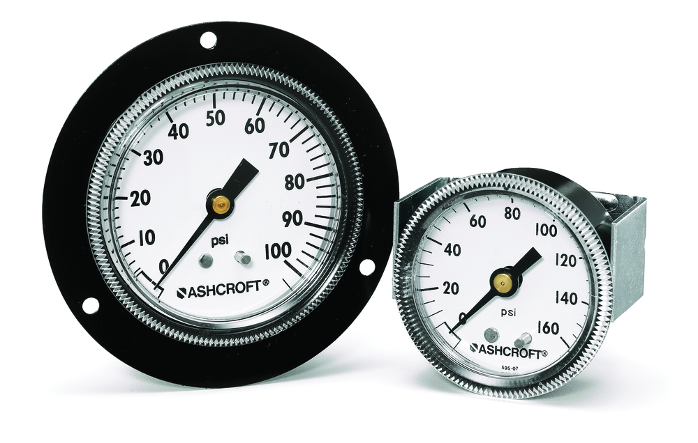 Ashcroft 1001T Panel Gauge From: Ashcroft, Inc. | OEM Off-Highway