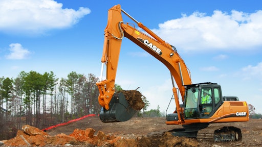 Casecx250cexcavatorworking Hr 10250939