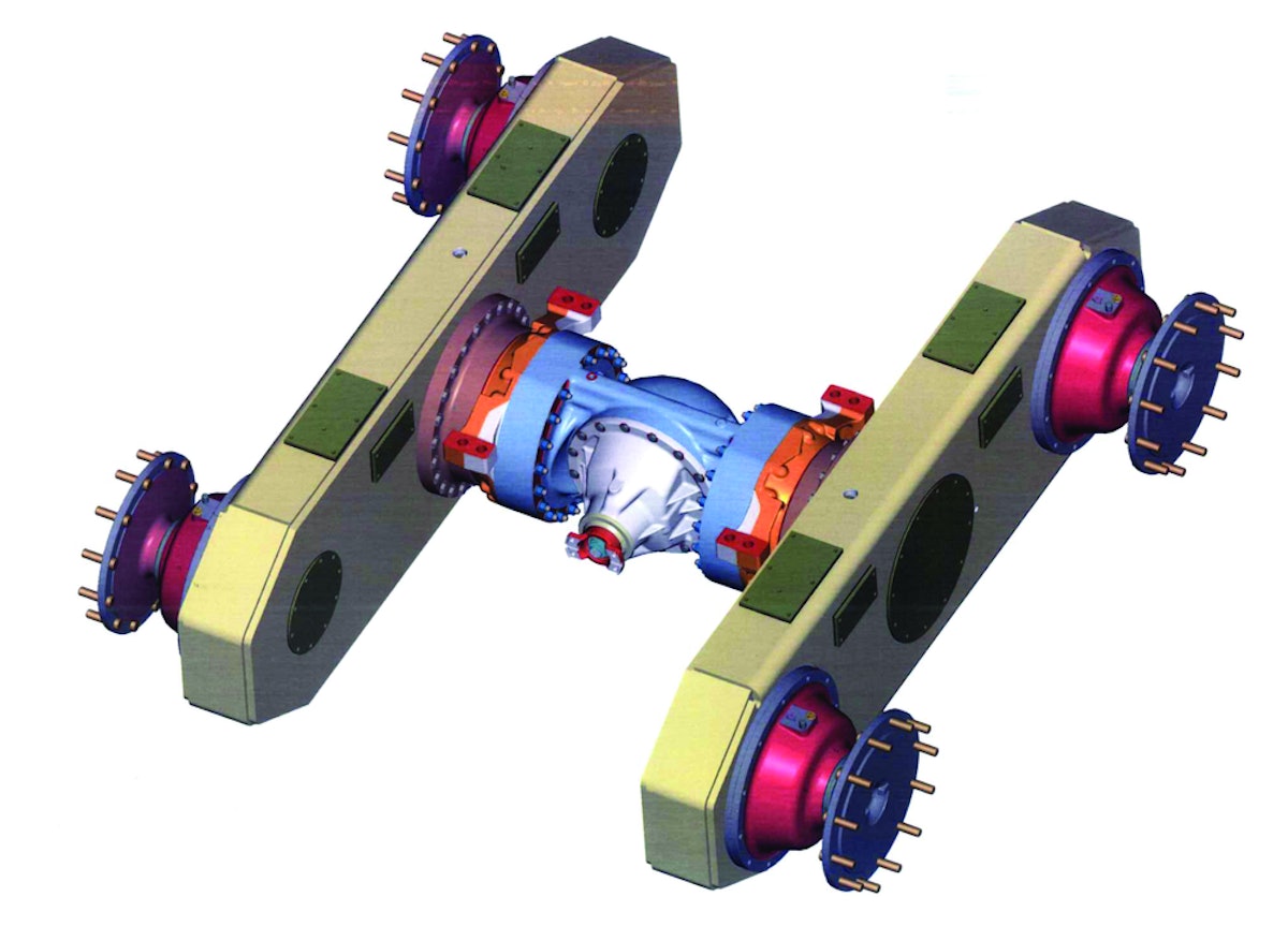 Motor Grader Rear Axle From Oerlikon Graziano OEM OffHighway