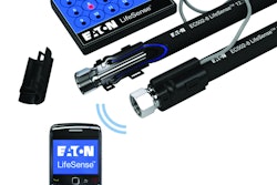 With Eaton’s LifeSense hose monitoring technology, fleet operators and individual users can continuously assess the health of hydraulic hose assemblies in real time, detecting internal fatigue, as well as external damage and providing advance notification if the hose is approaching the end of its useful life.