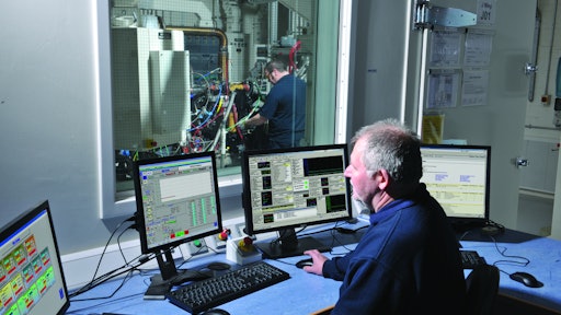 Perkins' state-of-the-art test facility at its headquarters in Peterborough, England.