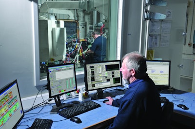 Perkins' state-of-the-art test facility at its headquarters in Peterborough, England.