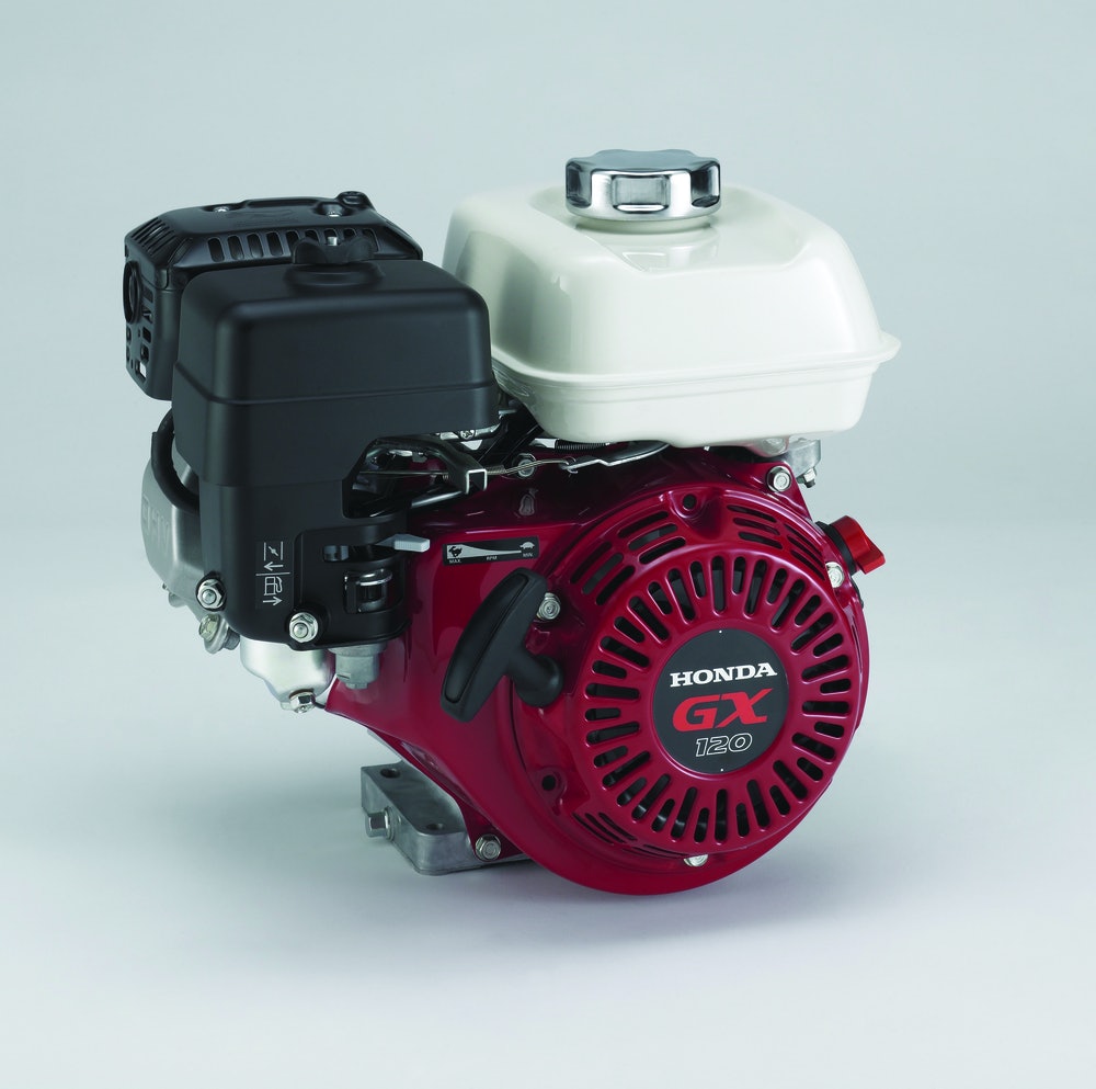 Honda Gasoline Engine: Horizontal, 1.0, 3 12/25 in Shaft Lg , 6.4 qt Fuel  Tank Capacity (Qt.)