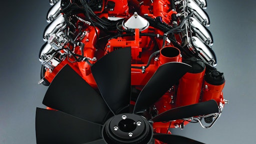 Scania industrial 16-litre, V8 engine 550/650/700 hp, compliant to Stage IIIB/Tier 4i with SCR.