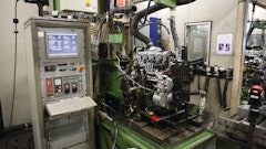 Engine testing at Perkins' Griffin facility.