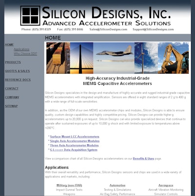 Silicon Designs New Website Redesign