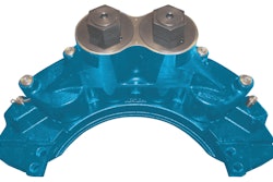 CBF's combo brake, which combines a service brake and park brake, helps reduce the weight and space taken up by having two separate braking systems.