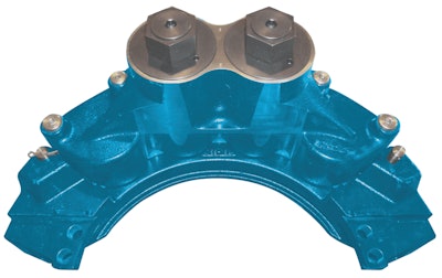 CBF's combo brake, which combines a service brake and park brake, helps reduce the weight and space taken up by having two separate braking systems.