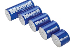 Maxwell Technologies' K2 series ultracapacitors work in various applications including hybrid drive trains and utility vehicles.