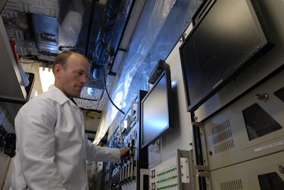 Kent Johnson, an assistant research engineer at the Center for Environmental Research and Technology