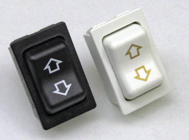 Grs 6024 Series Full Sized Momentary Rocker Switch From Cw