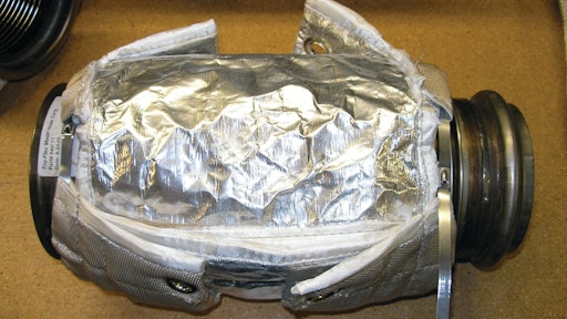 Examples of external blanket insulation systems often used for heat regulation and management. External blankets have been known to wear or fail after as little as 9 months according to some engineers.