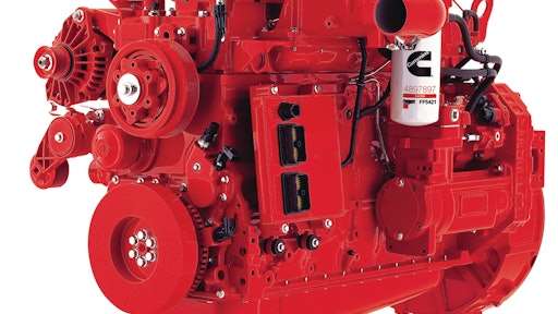 Cummins' QSB6.7 engine will be on display at INTERMAT 2012.