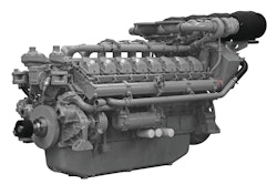 Perkins' latest engine in the 4000 Series, the 4016-61TRG.
