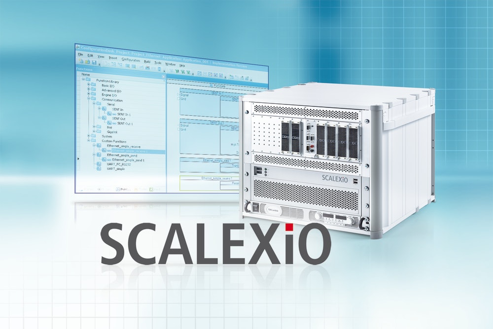 SCALEXiO Hardware-in-the-Loop Software From: dSPACE | OEM