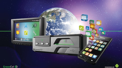 GreenCat's newest on-board computer with an Android operating system.