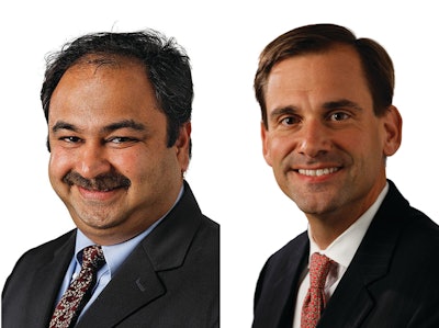 Nikhil Varty, WABCO Vice President (left) and Michael Thompson, WABCO Vice President, Compression and Braking (right).