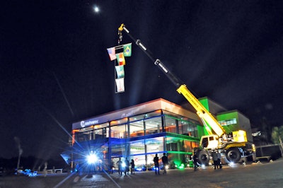Manitowoc's new facility opening event and ceremony.