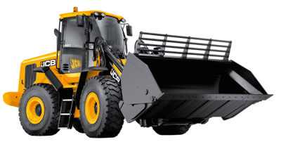 The new JCB 427 wheel loader.