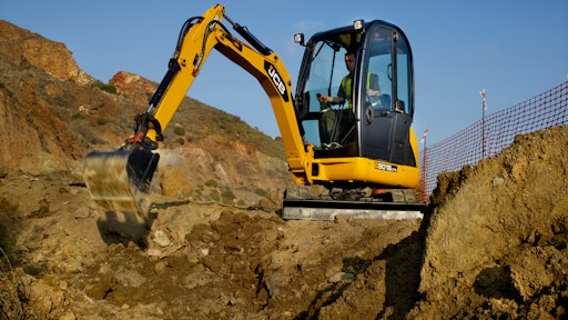 Jcb 8018 Mini Excavator Excavating1
