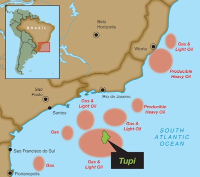Brazil's Tupi discovery, which holds an estimated 5 to 8 billion barrels of recoverable oil and gas, could be just the beginning of the country's sub-salt finds.