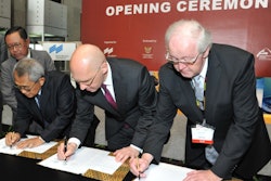 On May 2, 2012, on the occasion of the Conbuild Mining Indonesia Trade Show, Djoko Kirmanto, Minister of Public Works of the Republic of Indonesia, Klaus Dittrich, Chairman & CEO of Messe München International, and Walter Hess, the VDMA's Special Envoy for the bauma Partner Country of Indonesia, signed a Memorandum of Understanding. Kirmanto says, 'Being the partner country of bauma 2013 is a good opportunity for Indonesia to promote itself as a developing market. We expect that bauma, as the world's biggest platform, could attract new investments for Indonesia's infrastructure and provide new business activities and networks between Indonesian companies and bauma exhibitors.'
