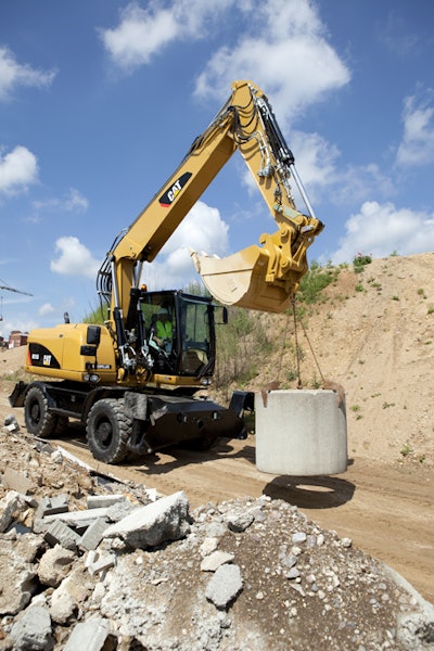Caterpillar Wheeledexcavator