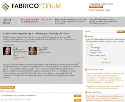 Fabrico Forum Thermal Managementfor Le Ds