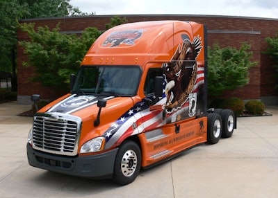 Freightliner Schneider Ride Of Pride Truck