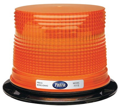 Preco's SAE Class 2 LED beacon.