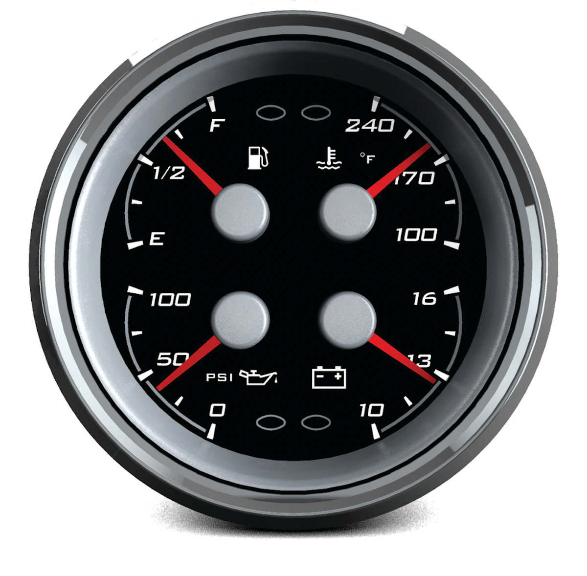 3 in. NexSysLink 4-in-1 Multigauge Cluster From: Faria Beede ...