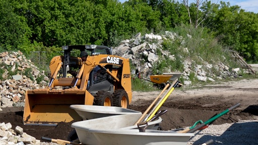 Case Supports Victory Garden Installation