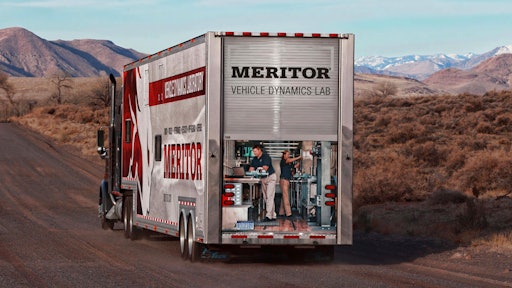 Meritor Vehicle Dynamics Lab Trailer