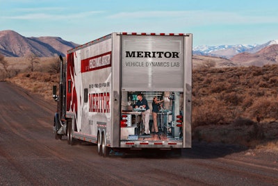 Meritor Vehicle Dynamics Lab Trailer