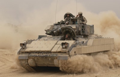 The military demands high performance over a long life, as demonstrated by the popular M1 Abrams and the M2 Bradley (pictured) Fighting Vehicle, both of which have been in service for over 30 years. High strength aluminum alloys often deliver around 45-50% reduction in weight from traditional cast iron components.