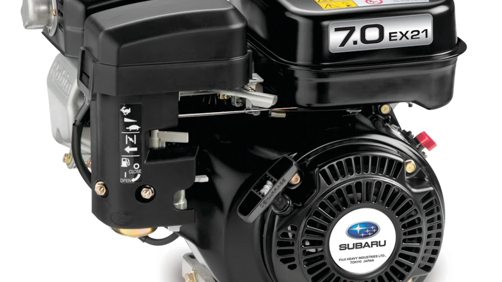 EX Series Engines From: Subaru Industrial Power Products | OEM Off-Highway