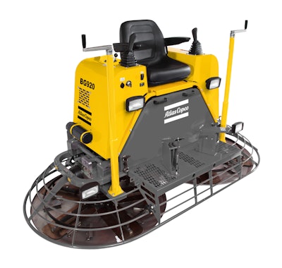 Atlas Copco Bg920 Ride On Trowel