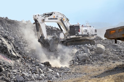 Liebherr R9150 Mining Excavator