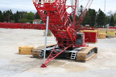 Manitowoc Boom Raise1 Hr