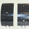 Marathon's OEM-quality brake shoes after 24-hour salt spray exposure.